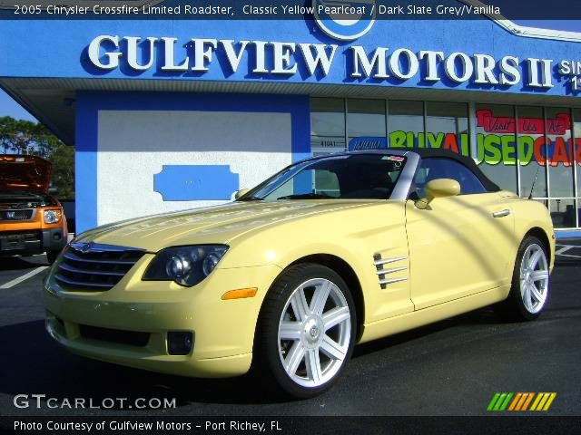2005 Chrysler Crossfire Limited Roadster in Classic Yellow Pearlcoat