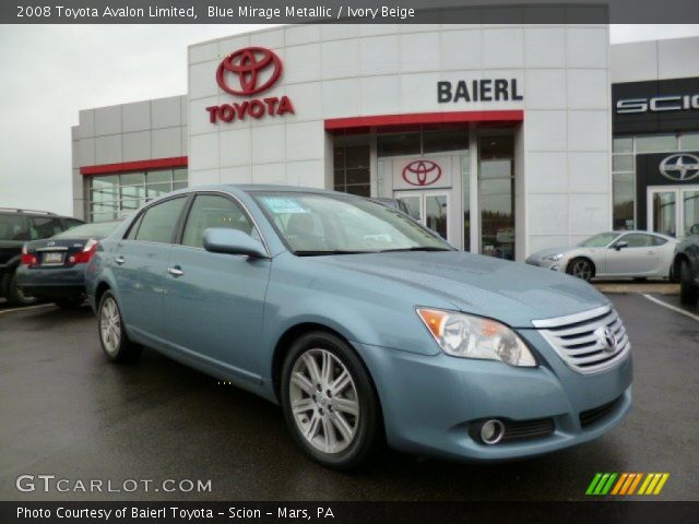 2008 Toyota Avalon Limited in Blue Mirage Metallic