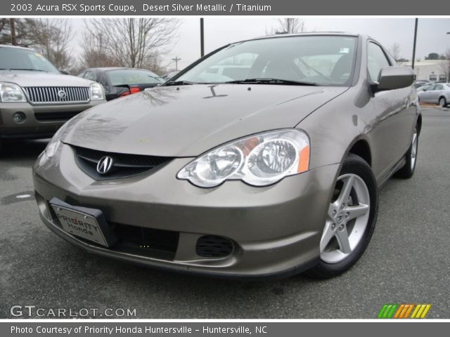 2003 Acura RSX Sports Coupe in Desert Silver Metallic