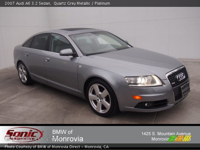 2007 Audi A6 3.2 Sedan in Quartz Grey Metallic