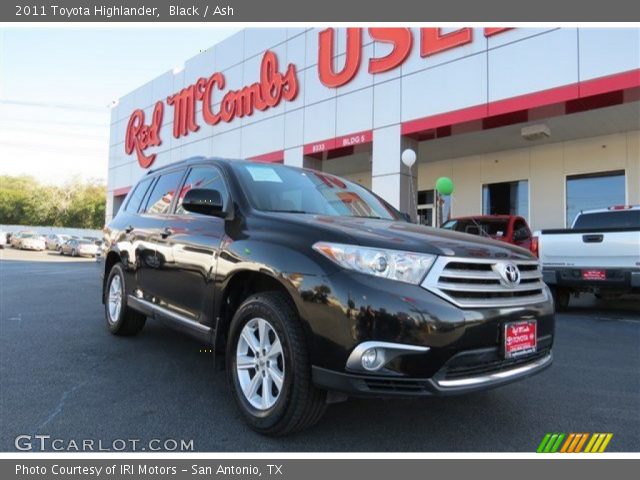2011 Toyota Highlander  in Black