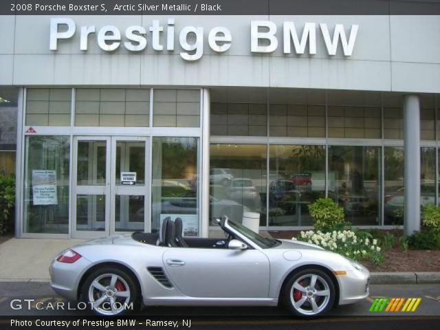 2008 Porsche Boxster S in Arctic Silver Metallic