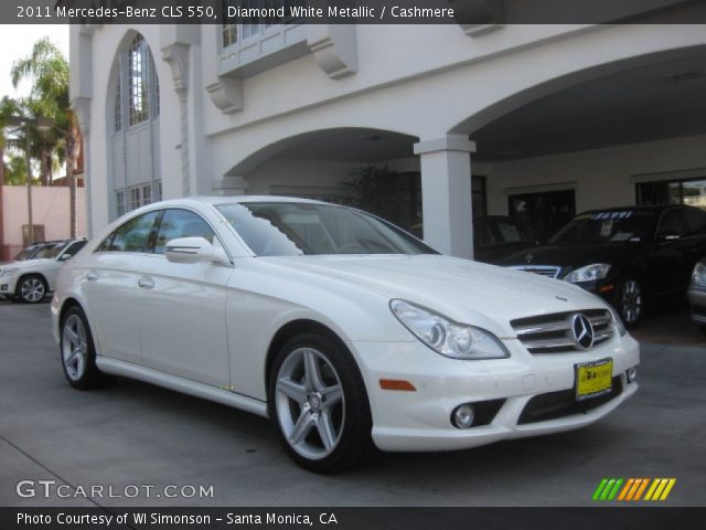 2011 Mercedes-Benz CLS 550 in Diamond White Metallic