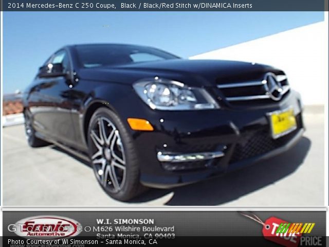 2014 Mercedes-Benz C 250 Coupe in Black