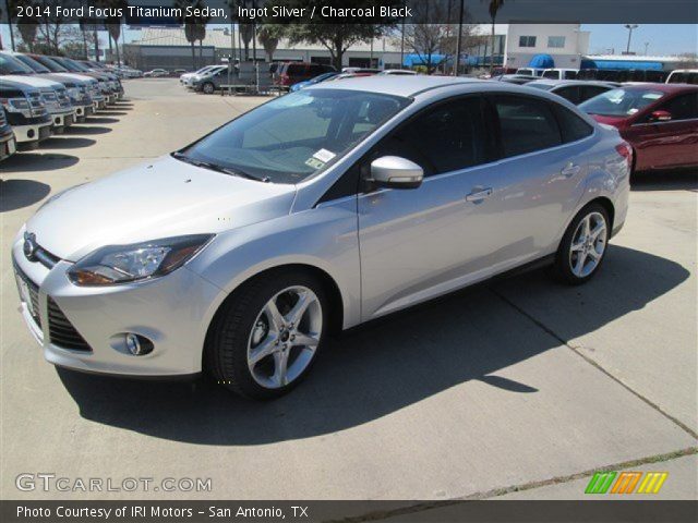 2014 Ford Focus Titanium Sedan in Ingot Silver