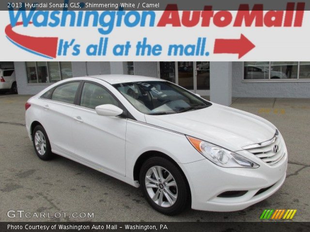 2013 Hyundai Sonata GLS in Shimmering White