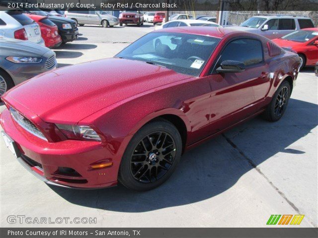 2014 Ford Mustang V6 Coupe in Ruby Red