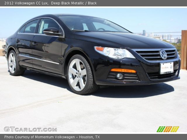 2012 Volkswagen CC Lux in Deep Black Metallic