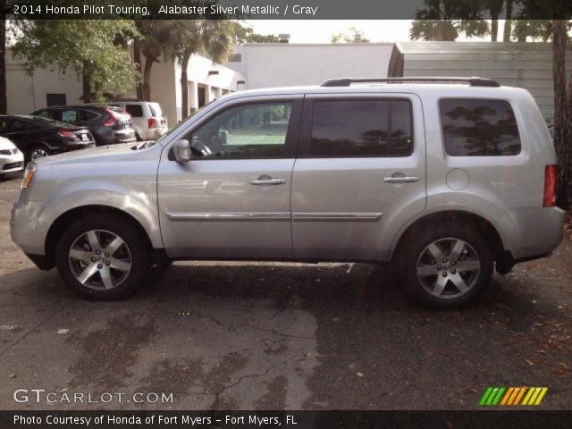 2014 Honda Pilot Touring in Alabaster Silver Metallic