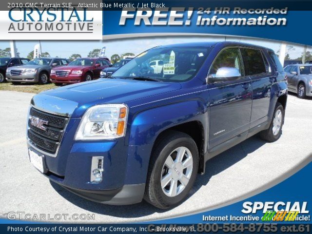 2010 GMC Terrain SLE in Atlantic Blue Metallic