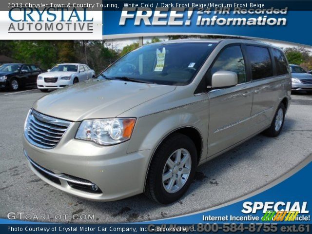 2013 Chrysler Town & Country Touring in White Gold