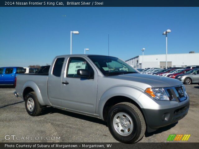 2014 Nissan Frontier S King Cab in Brilliant Silver