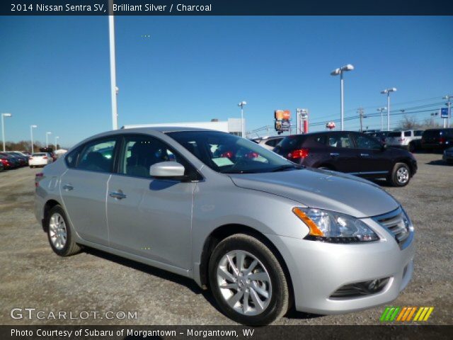 2014 Nissan Sentra SV in Brilliant Silver