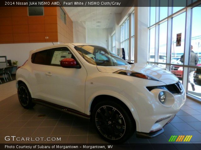 2014 Nissan Juke NISMO AWD in Pearl White