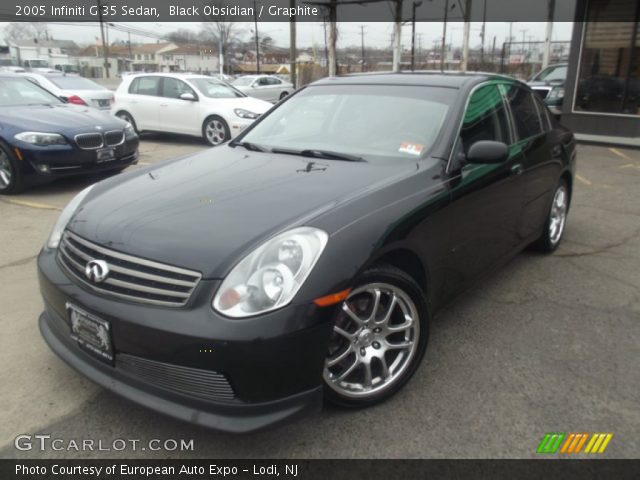 2005 Infiniti G 35 Sedan in Black Obsidian