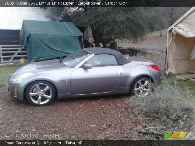 2009 Nissan 350Z Enthusiast Roadster in Carbon Silver