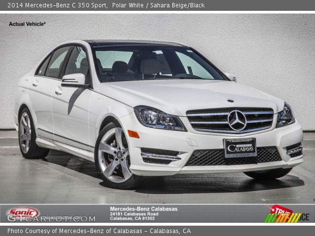 2014 Mercedes-Benz C 350 Sport in Polar White