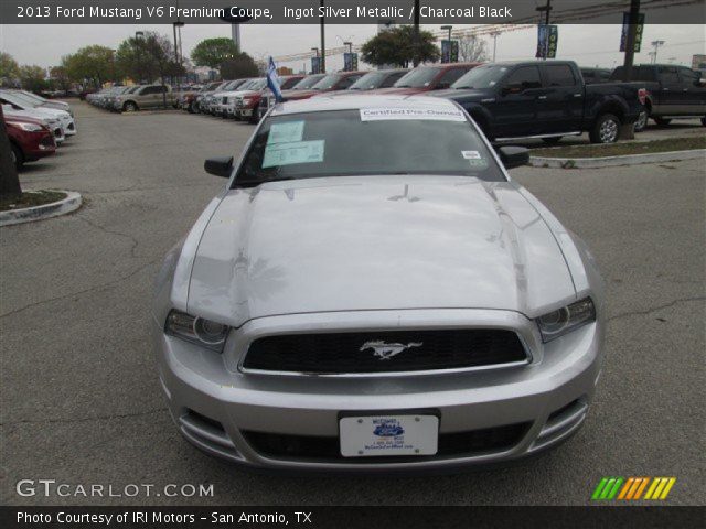 2013 Ford Mustang V6 Premium Coupe in Ingot Silver Metallic
