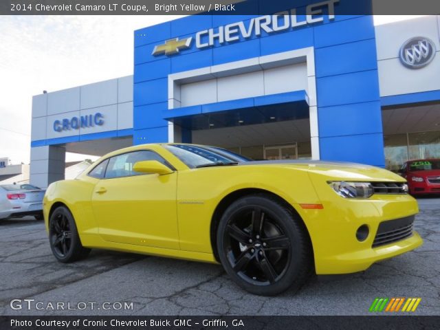 2014 Chevrolet Camaro LT Coupe in Bright Yellow