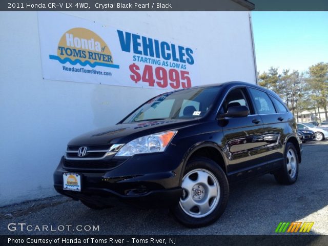 2011 Honda CR-V LX 4WD in Crystal Black Pearl