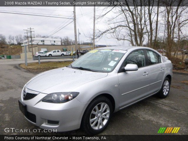 2008 Mazda MAZDA3 i Touring Sedan in Sunlight Silver Metallic