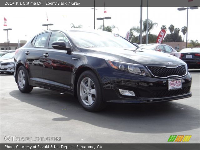 2014 Kia Optima LX in Ebony Black