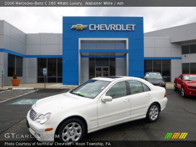 2006 Mercedes-Benz C 280 4Matic Luxury in Alabaster White