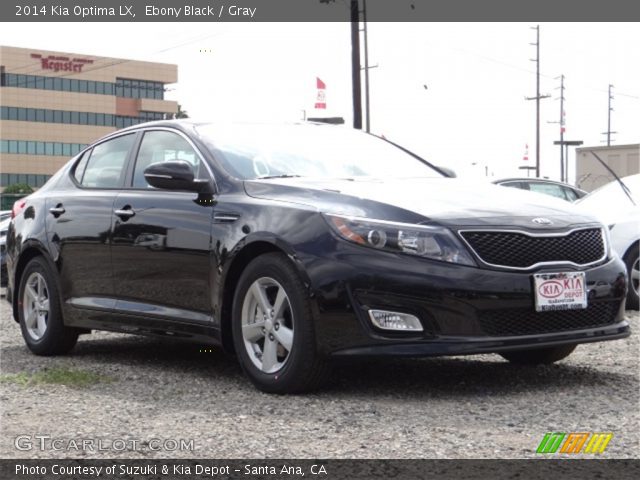 2014 Kia Optima LX in Ebony Black