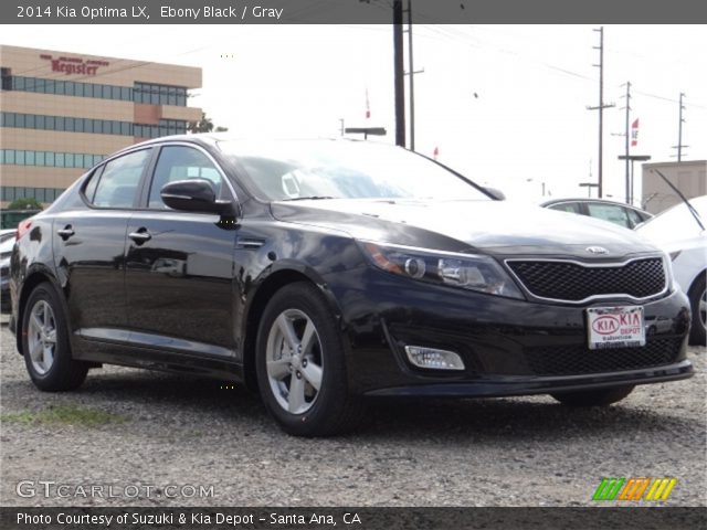 2014 Kia Optima LX in Ebony Black