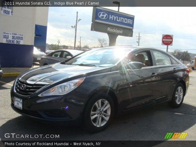 2011 Hyundai Sonata GLS in Indigo Blue Pearl
