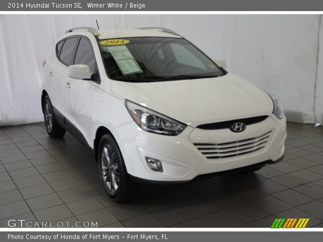 2014 Hyundai Tucson SE in Winter White