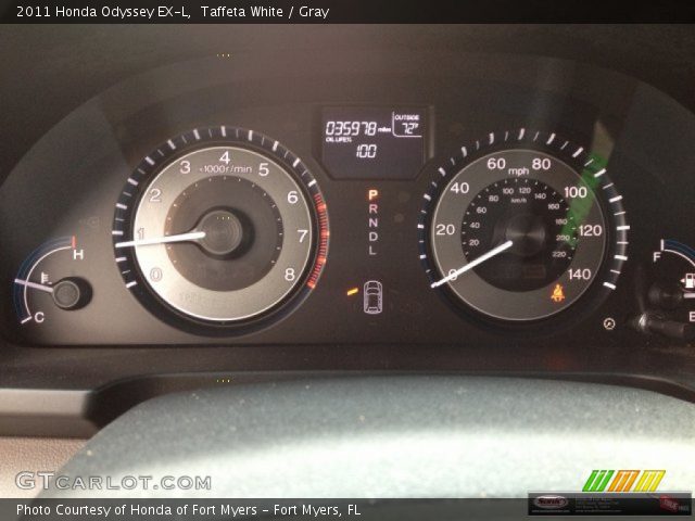 2011 Honda Odyssey EX-L in Taffeta White