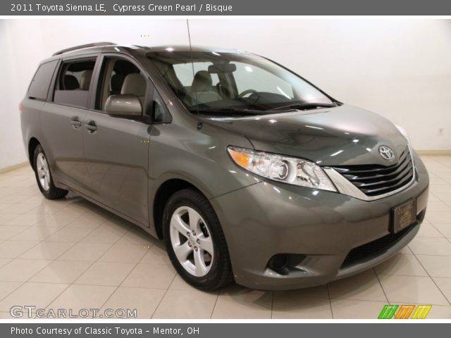 2011 Toyota Sienna LE in Cypress Green Pearl