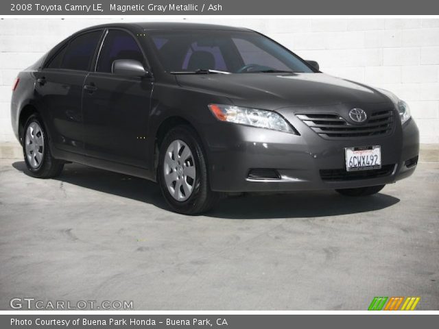 2008 Toyota Camry LE in Magnetic Gray Metallic