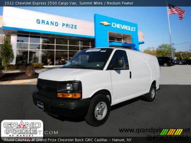 2012 Chevrolet Express 2500 Cargo Van in Summit White