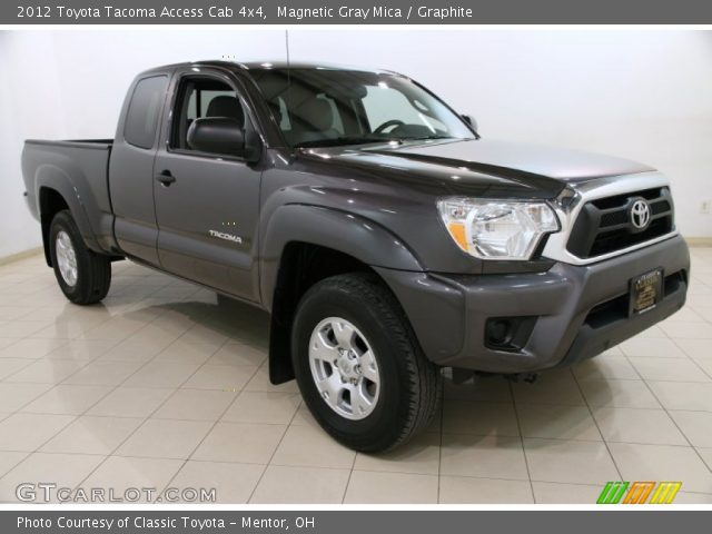 2012 Toyota Tacoma Access Cab 4x4 in Magnetic Gray Mica