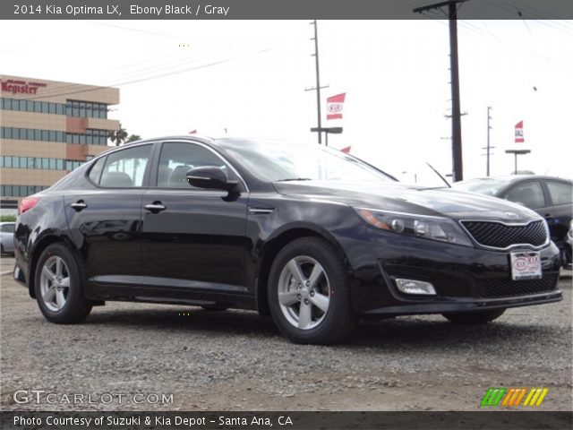 2014 Kia Optima LX in Ebony Black