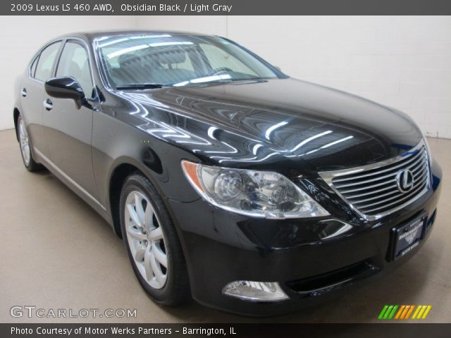 2009 Lexus LS 460 AWD in Obsidian Black