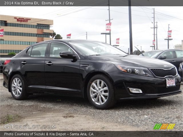 2014 Kia Optima EX in Ebony Black