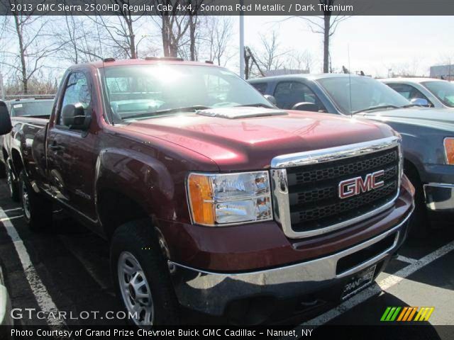 2013 GMC Sierra 2500HD Regular Cab 4x4 in Sonoma Red Metallic