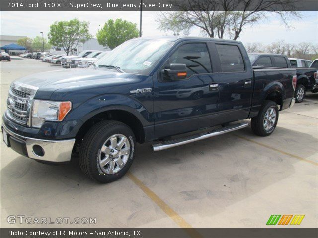 2014 Ford F150 XLT SuperCrew in Blue Jeans