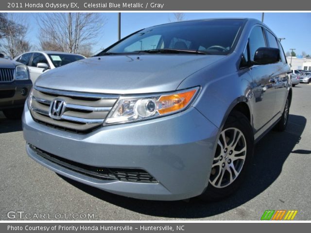 2011 Honda Odyssey EX in Celestial Blue Metallic