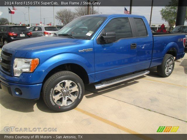 2014 Ford F150 STX SuperCab in Blue Flame