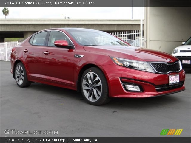 2014 Kia Optima SX Turbo in Remington Red