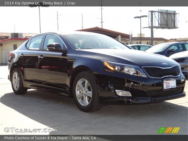 2014 Kia Optima LX in Ebony Black