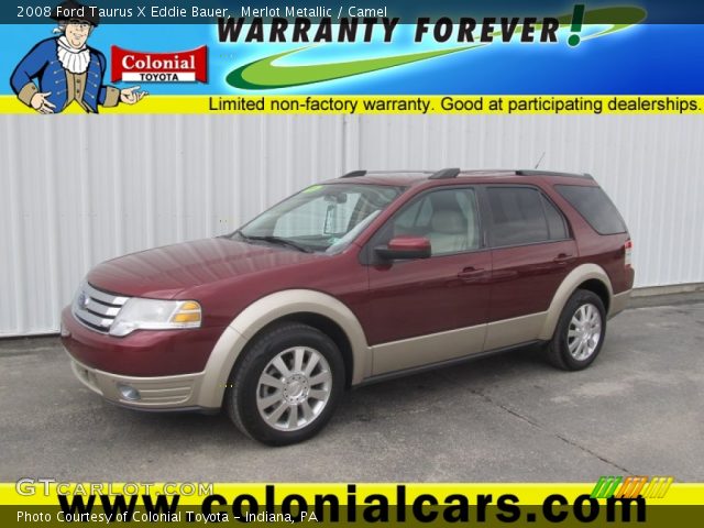 2008 Ford Taurus X Eddie Bauer in Merlot Metallic