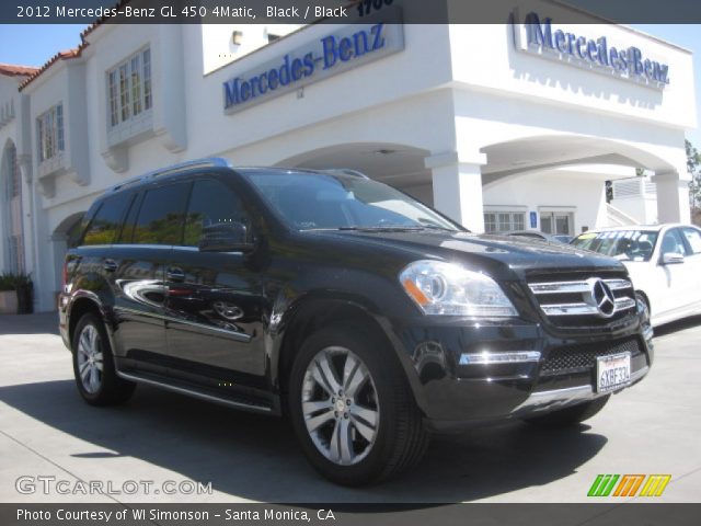 2012 Mercedes-Benz GL 450 4Matic in Black