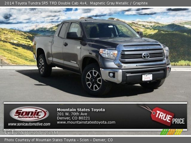 2014 Toyota Tundra SR5 TRD Double Cab 4x4 in Magnetic Gray Metallic