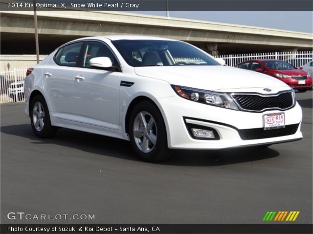 2014 Kia Optima LX in Snow White Pearl