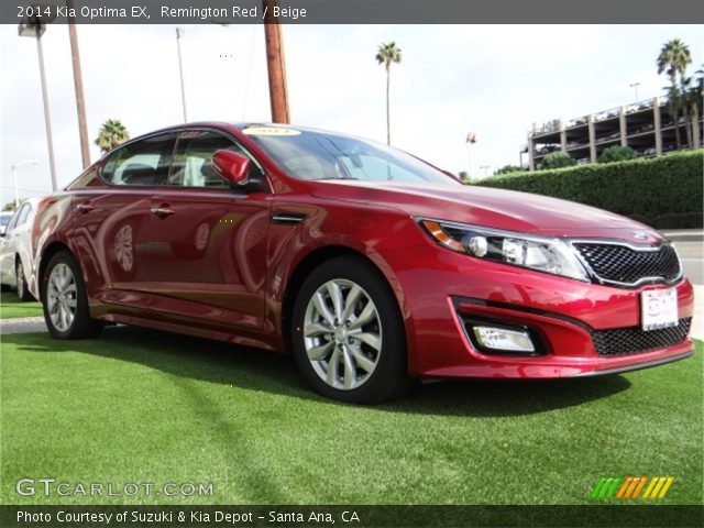 2014 Kia Optima EX in Remington Red